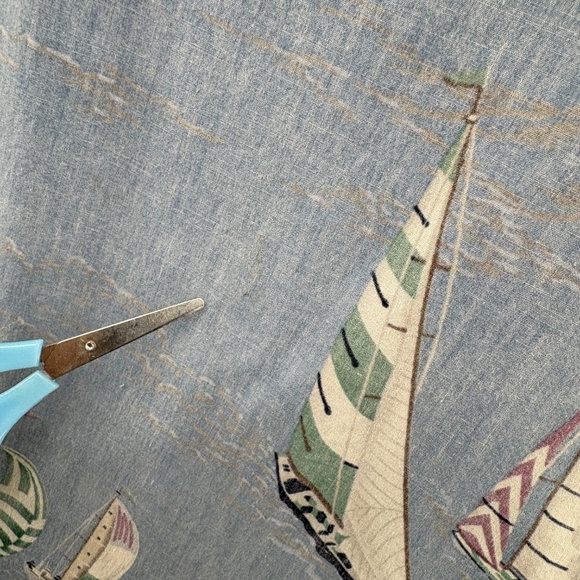 Reyn Spooner Vintage Sailboat Print Button-Up Shirt Men’s M Classic Fit Nautical - Picture 13 of 15